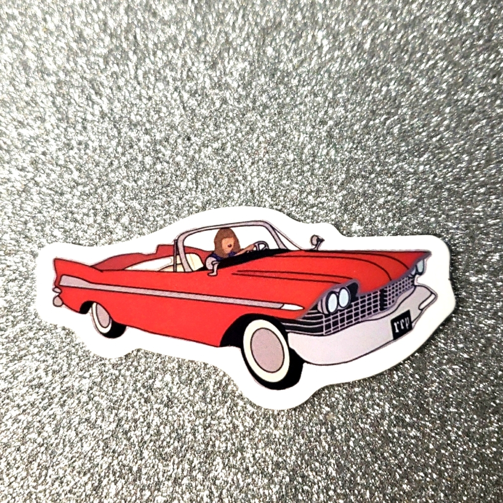 10/$10 Taylor Swift REPUTATION Waterproof Sticker Getaway Car
